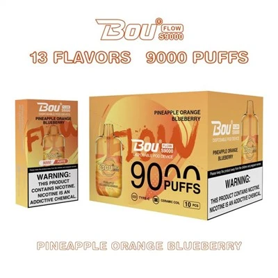 BOU FLOW S 9000 Clúimh Vape Indiúscartha Mórdhíola