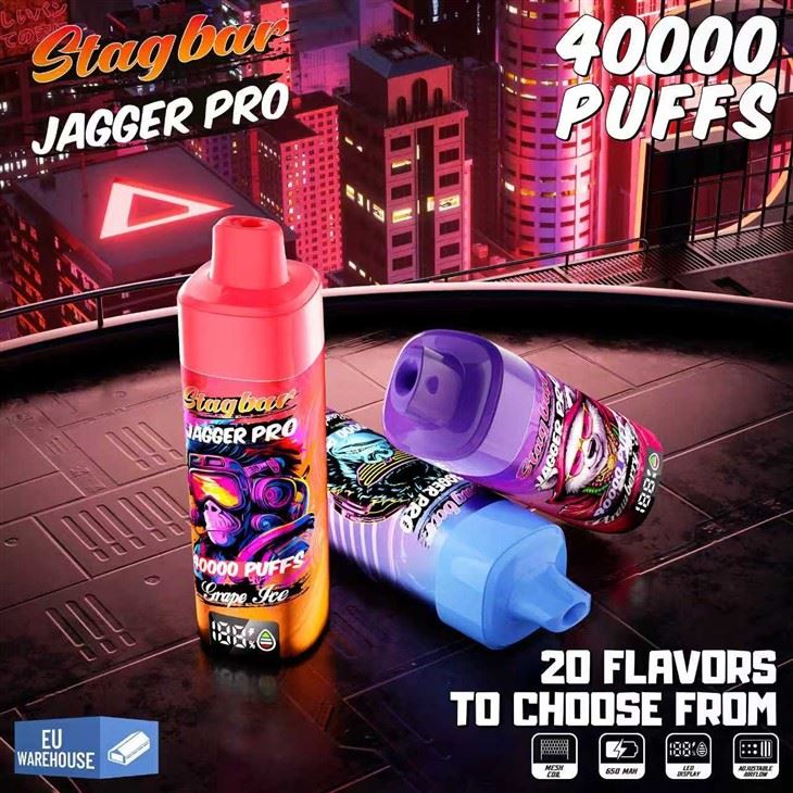 Stagbar Jagger Pro 40000 40K Puffs Vape suppliers